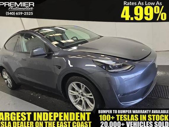 TESLA MODEL Y 2023 7SAYGDEE1PF888749 image